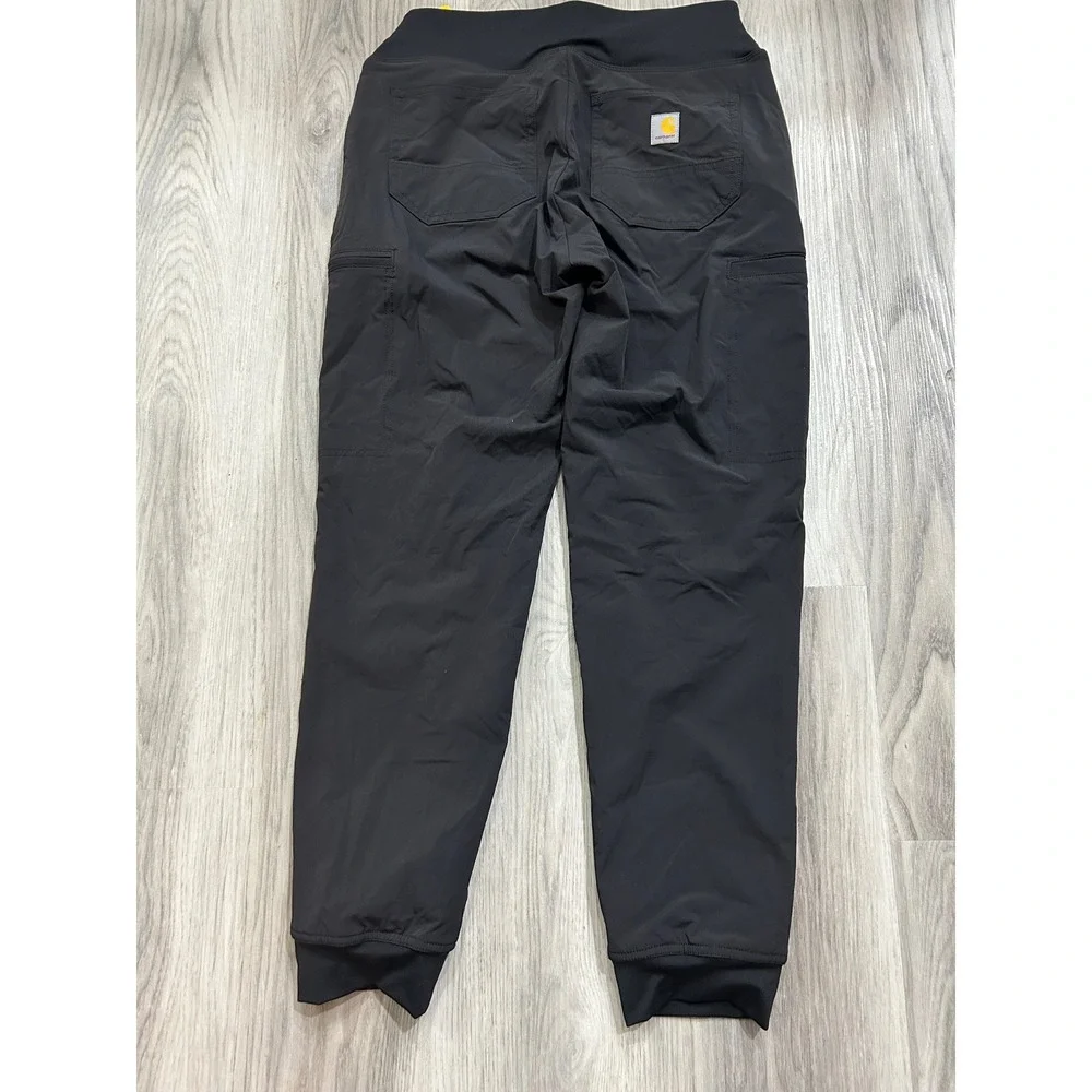 Carhartt‎ Women Force Fleece Lined Jogger Black gorpcore utiity chic water warm - Picture 7 of 9